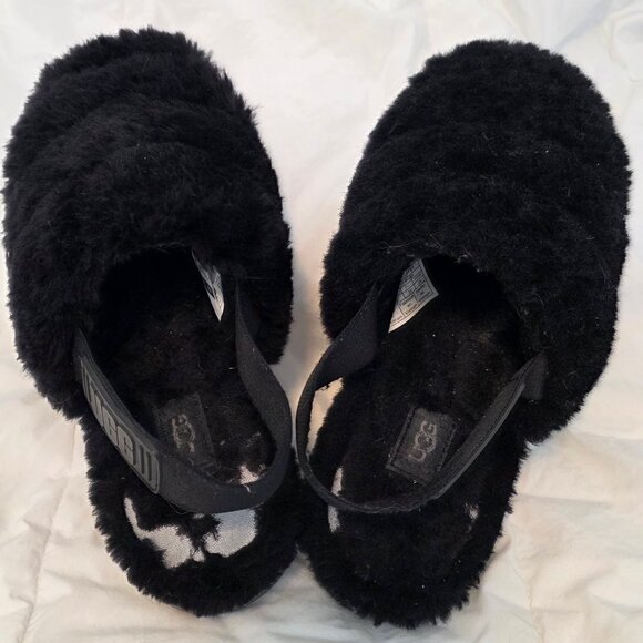 UGG Women's Super Fluff Slipper sandals - Picture 1 of 7